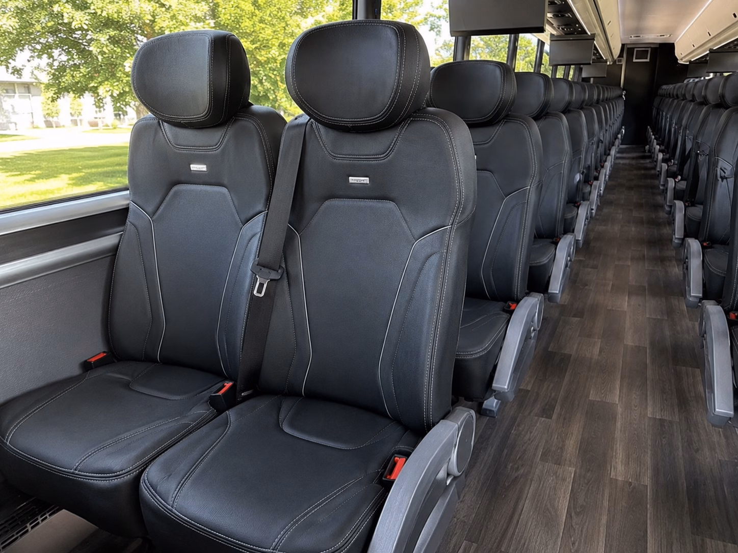 richardson charter bus interior