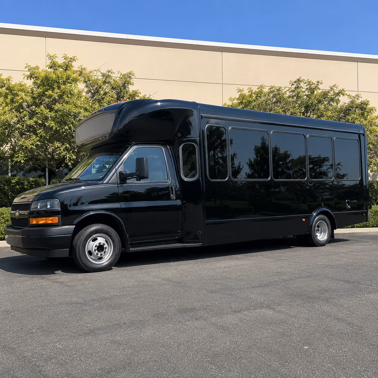 richardson party bus booking step 1