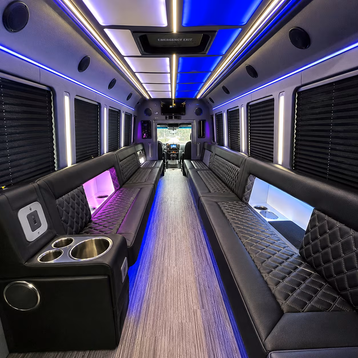 richardson party bus rentals inside