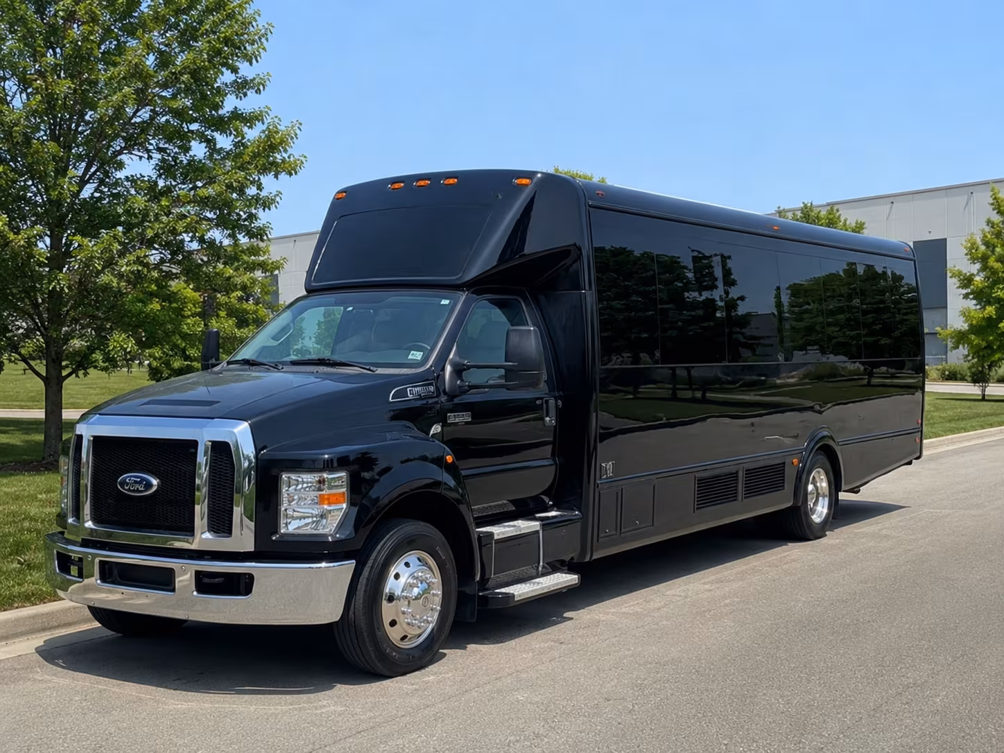 richardson wedding party bus rental